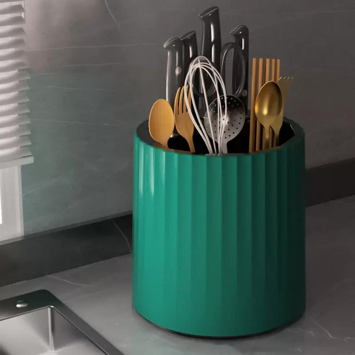 Lisslune | Easy Storage Cylinder Kitchen Silverware Holder