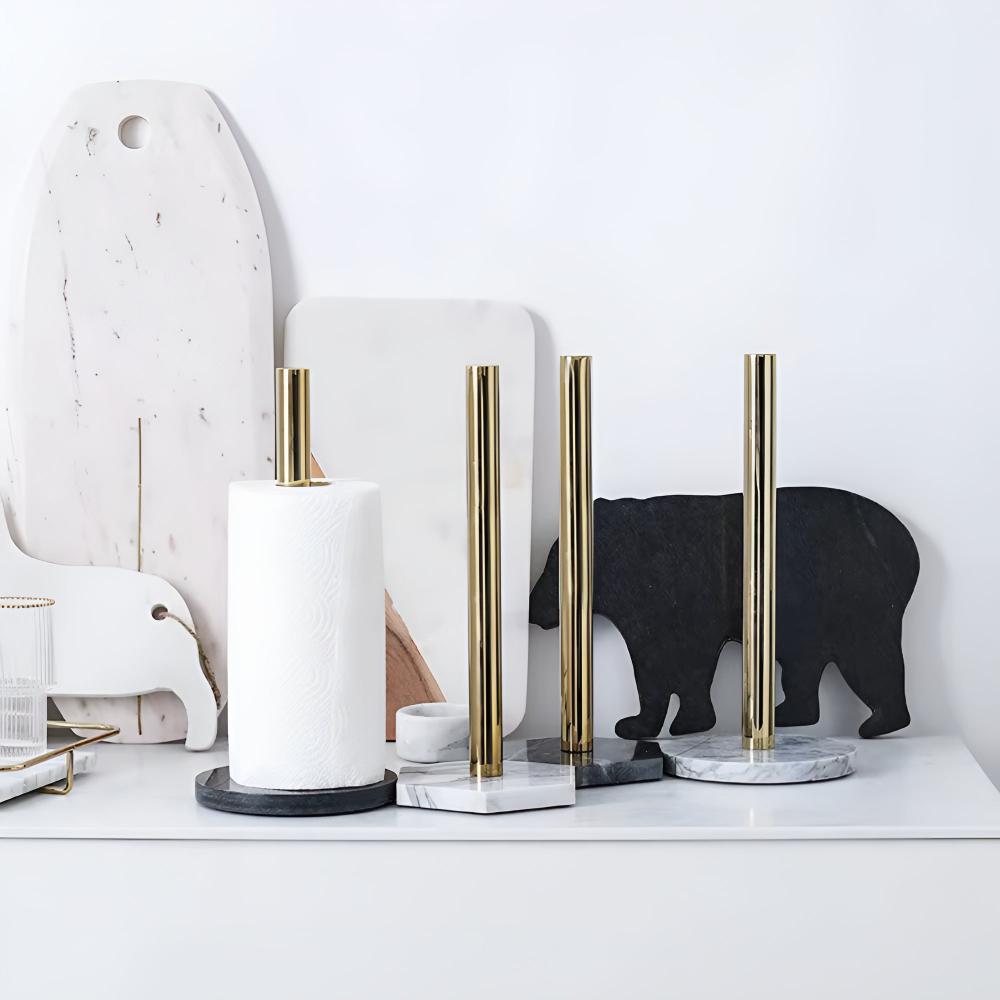Lisslune | Marble Base Paper Towel Holder