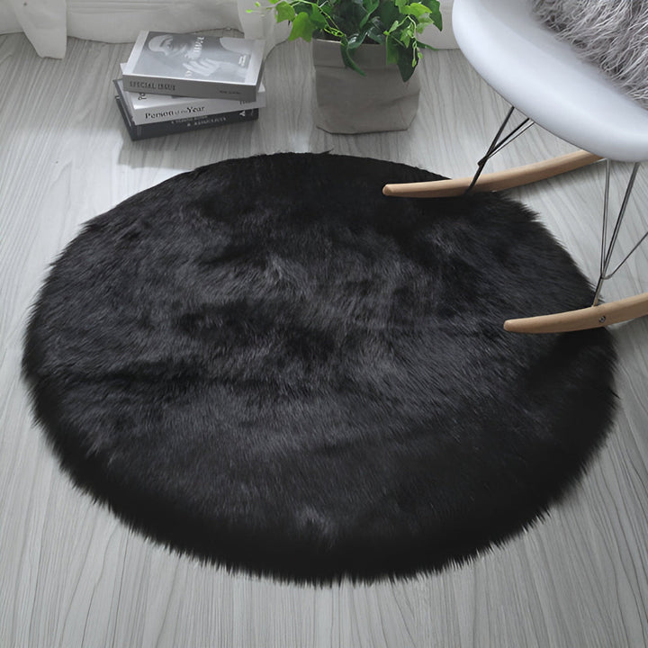 Lisslune | Round Cloud Soft Plush Rug