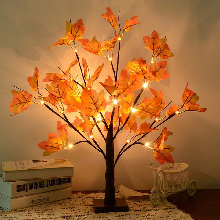 Lisslune | Atmospheric Light Tree with Red Birds – Flexible LED Decoration Tree