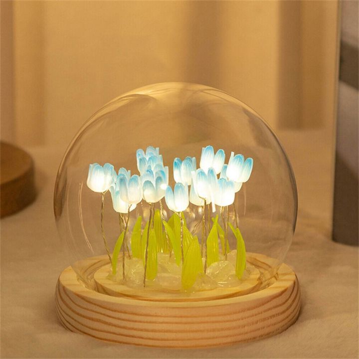 Lisslune | DIY glowing tulip night light