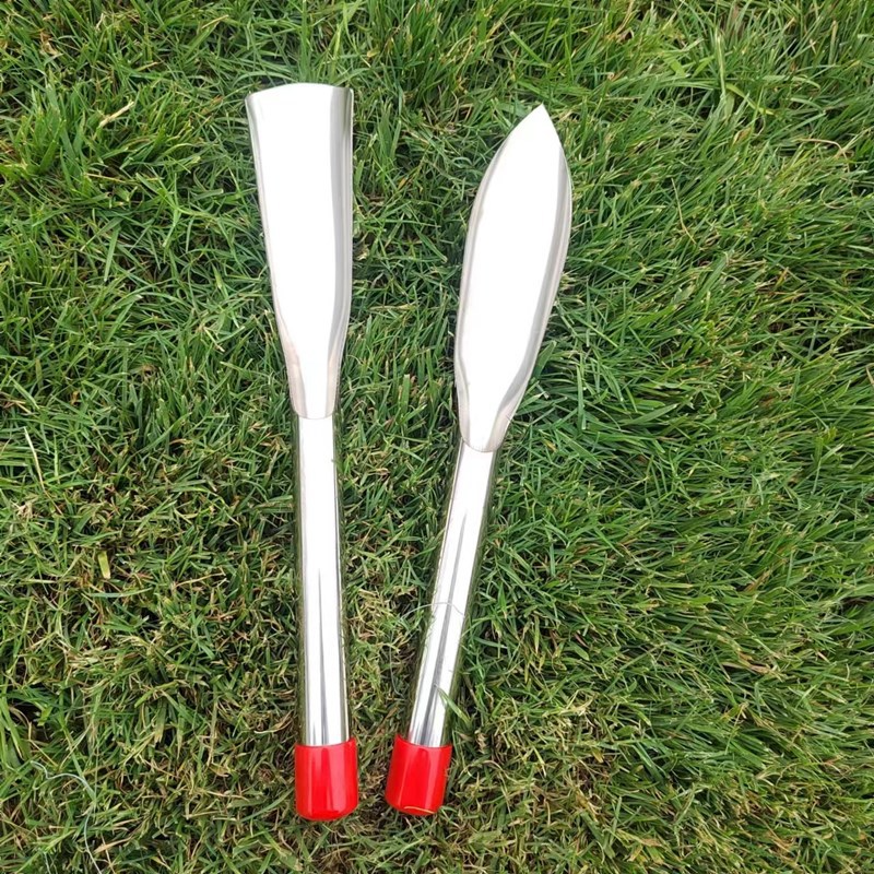 Lisslune | Stainless Steel Weeding Tool and Trowel – Garden Tools with Wooden Handles
