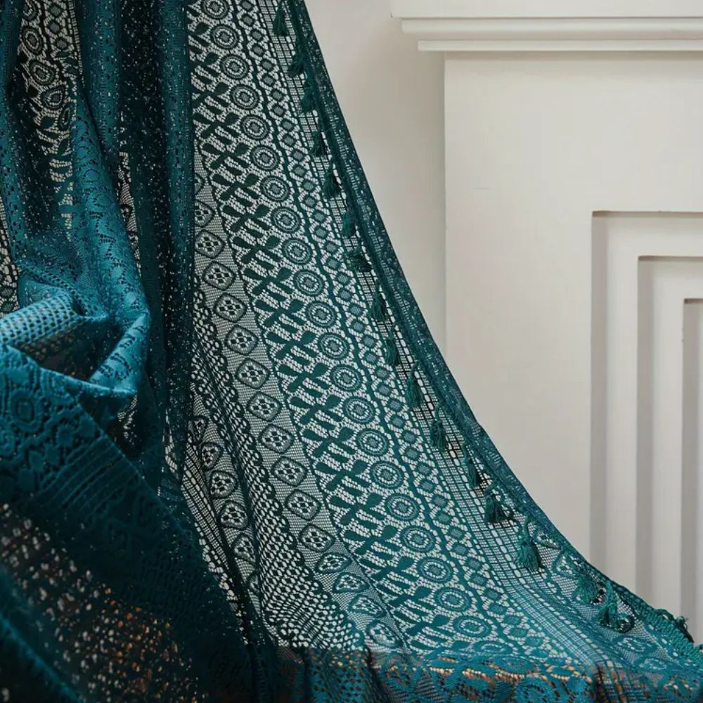Lisslune | Lumine Crochet Tassel Curtain