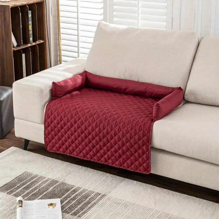 Lisslune | Bolstered Quilted Pet Sofa Protector