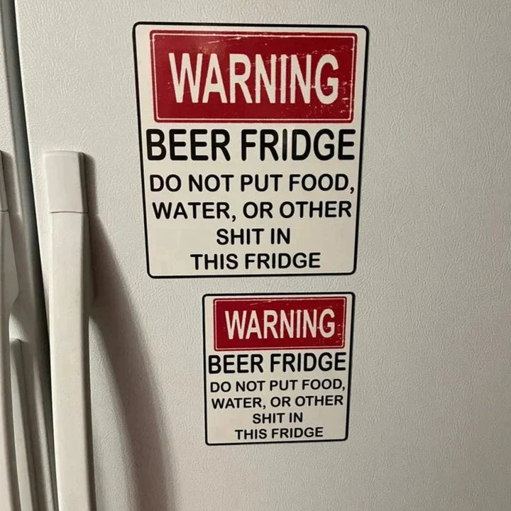 Lisslune | Funny Vintage Beer Fridge Stickers