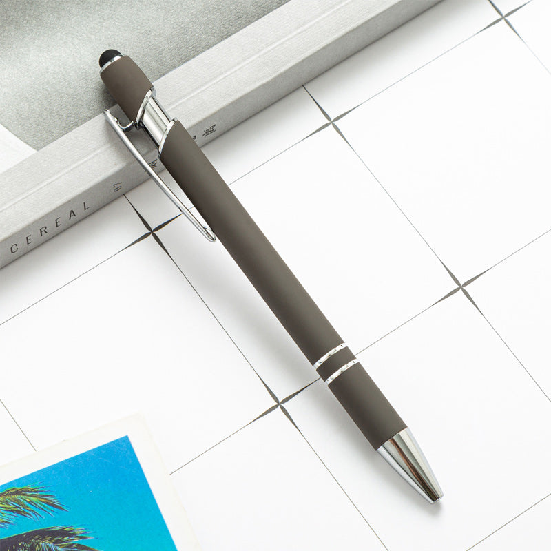Lisslune | Metal Print Aluminum Ballpoint Pen, 8 Pieces