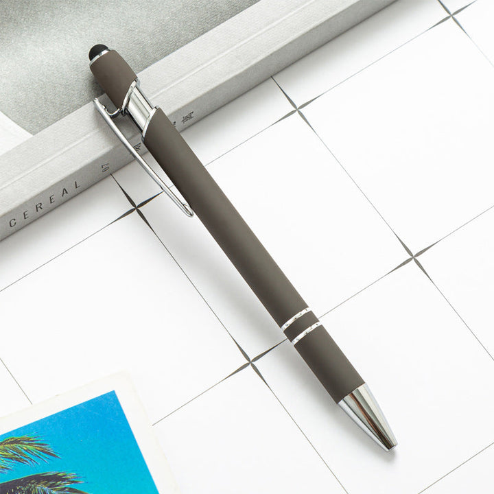 Lisslune | Metal Print Aluminum Ballpoint Pen, 8 Pieces