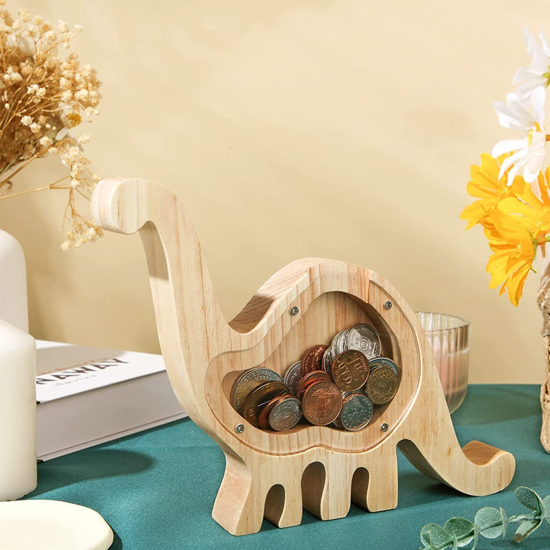 Lisslune | Wooden Animal Savings Bank