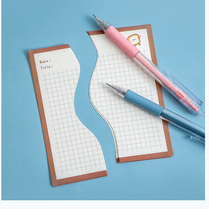 Lisslune | Morandi Cartoon Pattern Student Universal Knife Pen