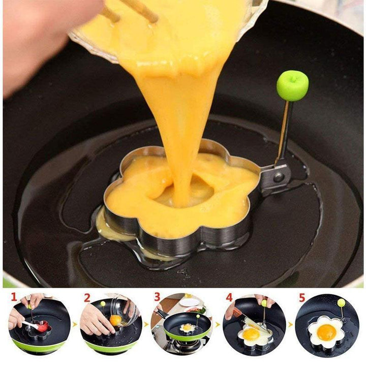 Lisslune | Stainless Steel Fried Egg Molds