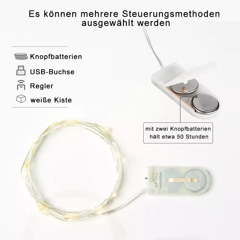 Lisslune | Decorative USB Copper Wire String Lights