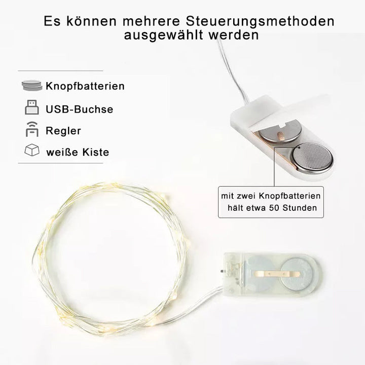 Lisslune | Decorative USB Copper Wire String Lights