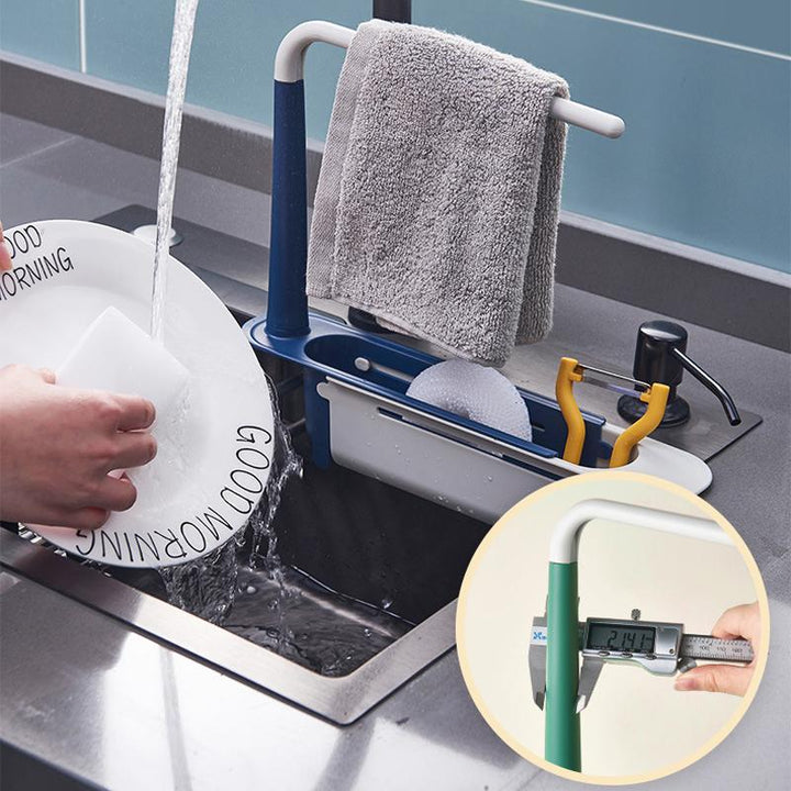 Lisslune | Telescopic Sink Storage Rack