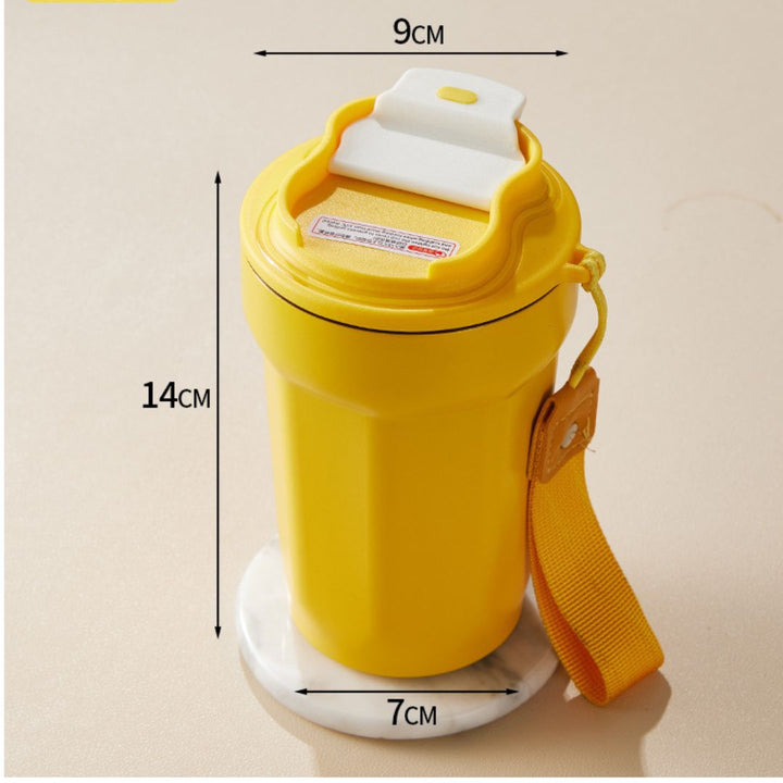 Lisslune | Stainless Steel Coffee Mug with LED Temperature Display 450 ML