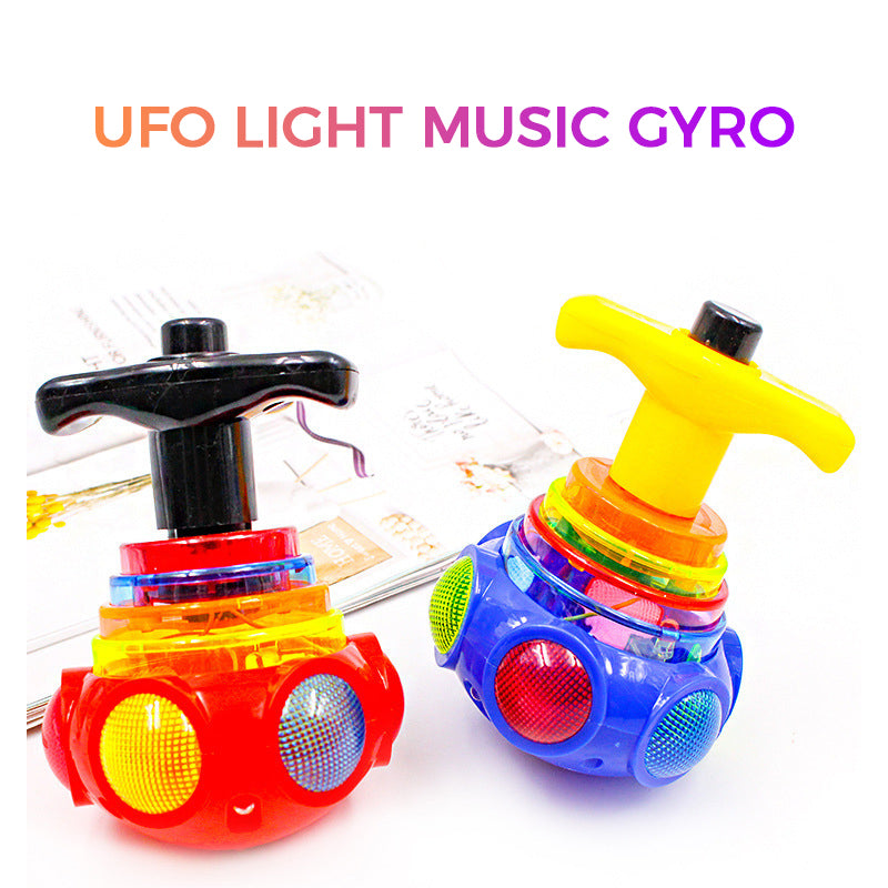 Lisslune | Music Blitz Spinner Toy with Launcher