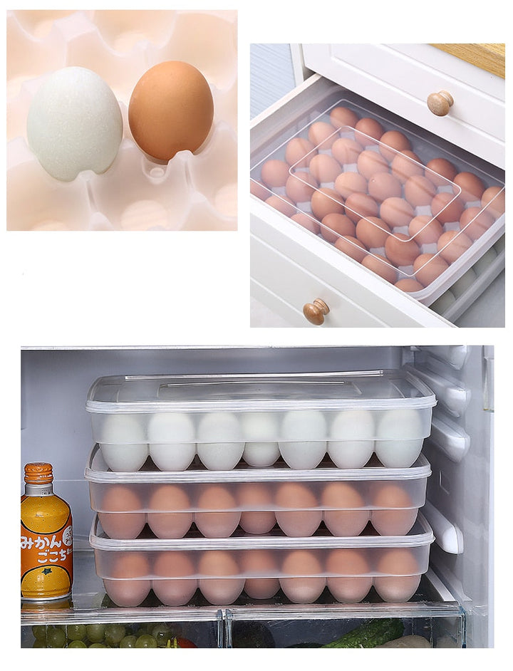 Lisslune | Japanese-Style Plastic Duck Egg Storage Box