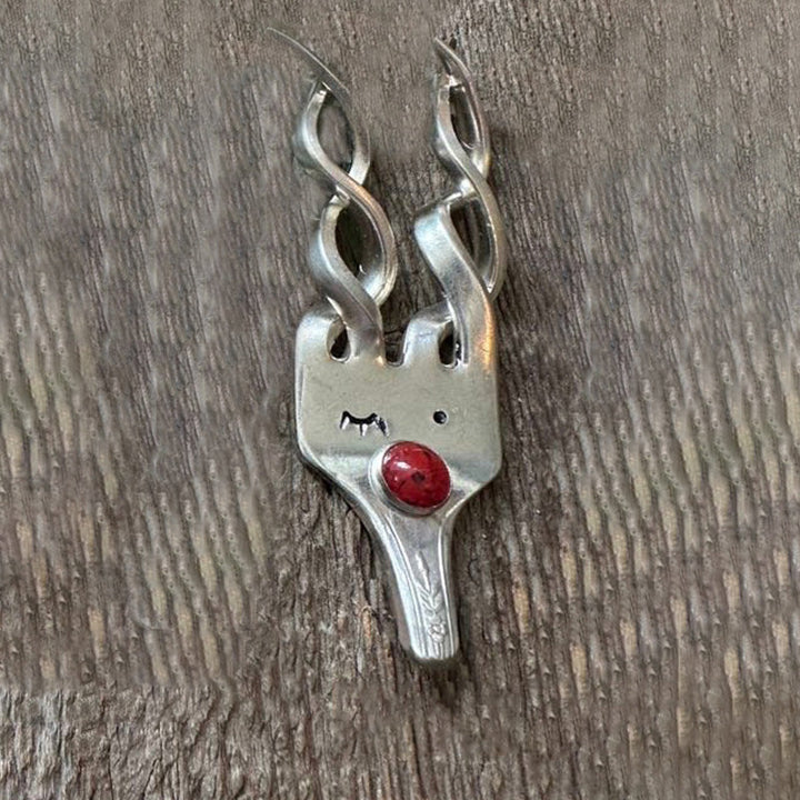 Lisslune | Funny Fork Reindeer Decoration