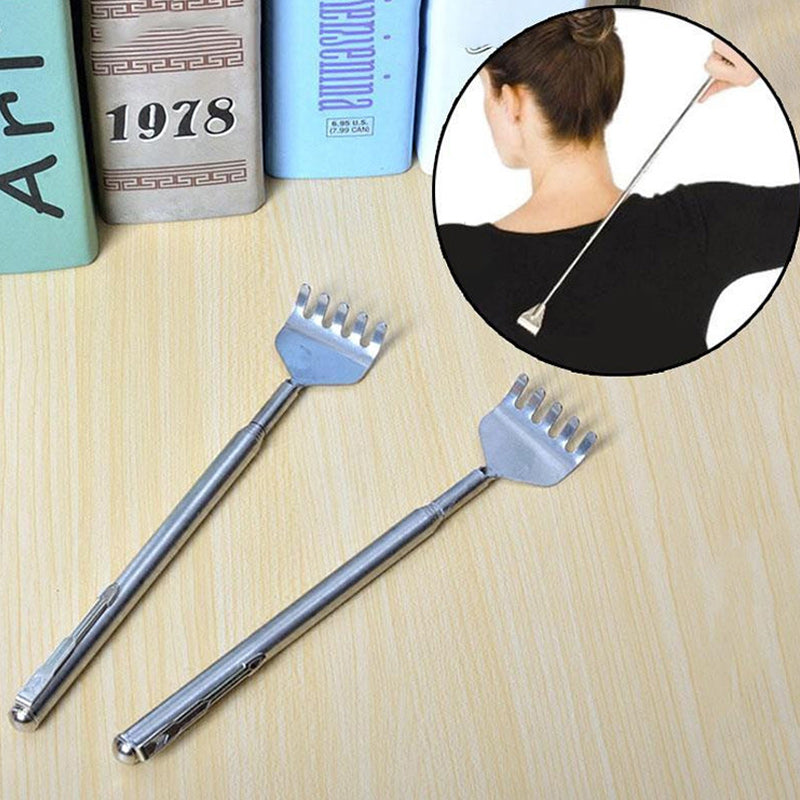 Lisslune | Retractable back scraper made of stainless steel