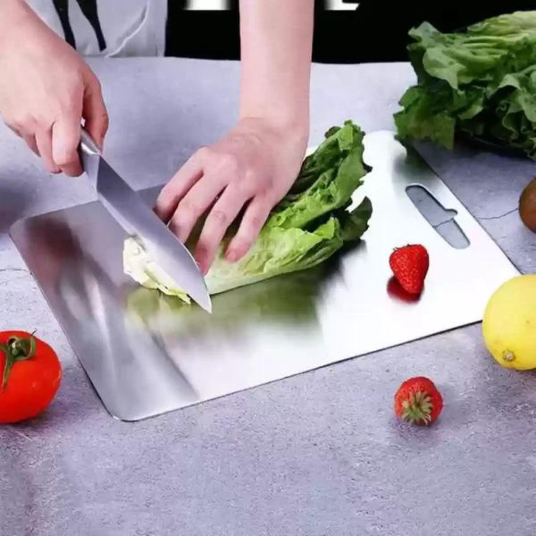 Lisslune | TitanPro – High-quality cutting board made of German stainless steel