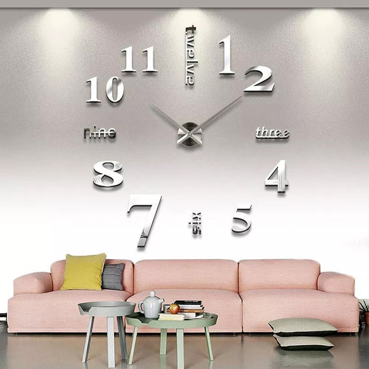 Lisslune | DIY Modern punchless wall clock