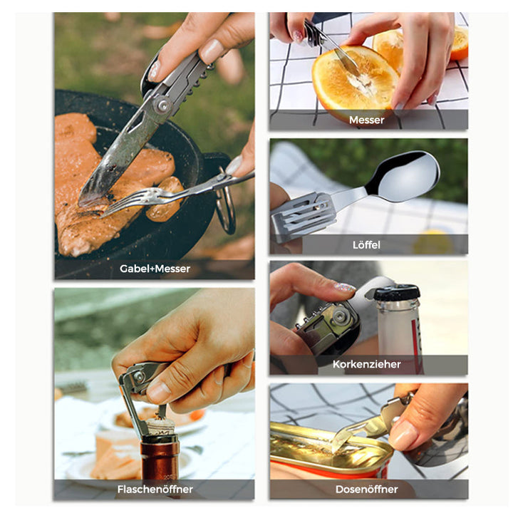 Lisslune | 5-in-1 Multifunction Camping Equipment Set