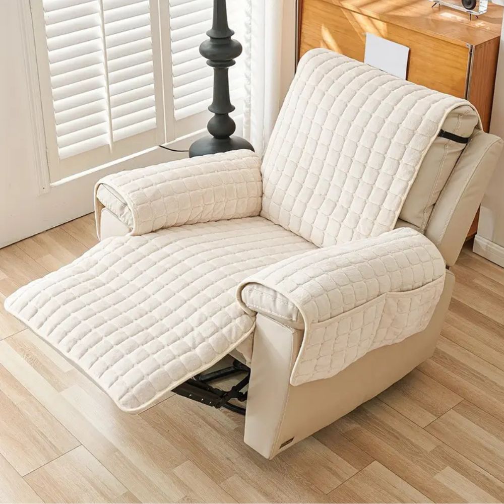 Lisslune | Snug Grid Recliner Cover