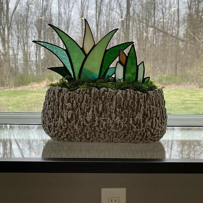 Lisslune | Mini Potted Plants Decoration Garden Ornaments