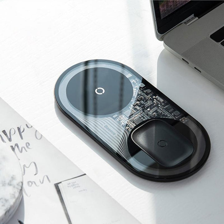 Lisslune | 2 in 1 wireless charger