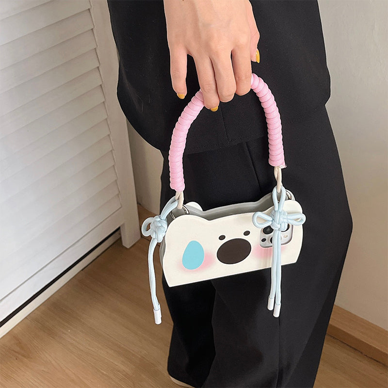 Lisslune | Insta-Style Cartoon Westie Flip-Phone Case