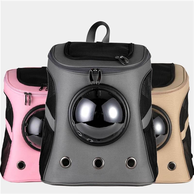 Lisslune | Spacious View Cat Backpack – Comfortable Pet Carrier with Bubble Window