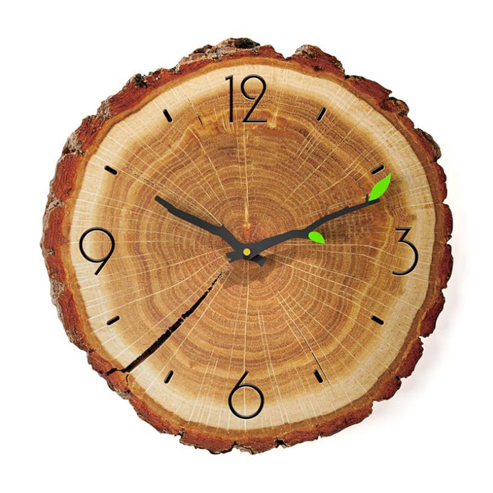 Lisslune | Wooden Annual Rings Wall Clock