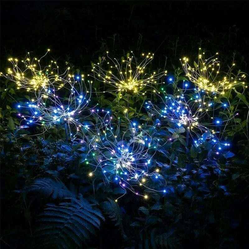 Lisslune | Waterproof Solar Garden Fireworks Lamp