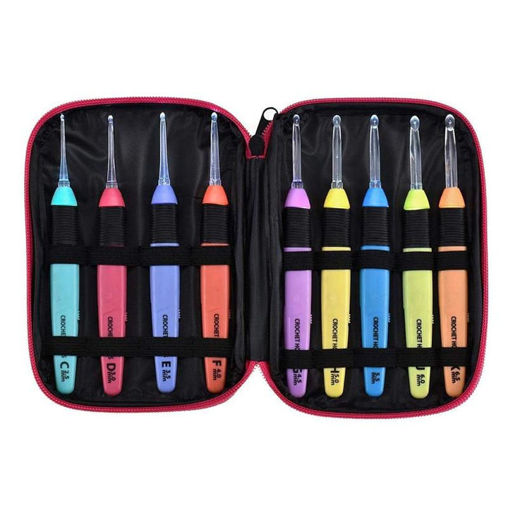 Lisslune | LED Light Crochet Hooks (9 Pieces)