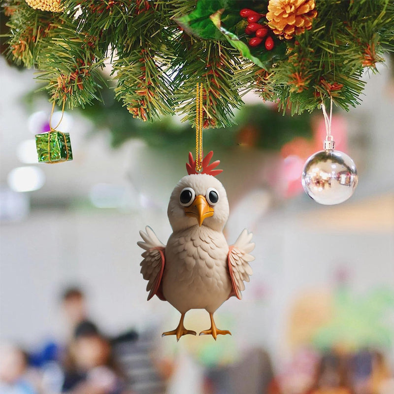 Lisslune | Cartoon Rooster Decorative Ornaments