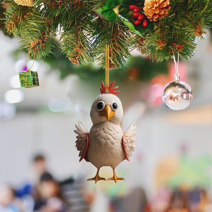 Lisslune | Cartoon Rooster Decorative Ornaments