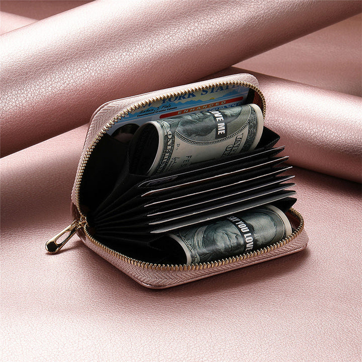 Lisslune | Intelligent AirTag-Zip RFID Leather Wallet