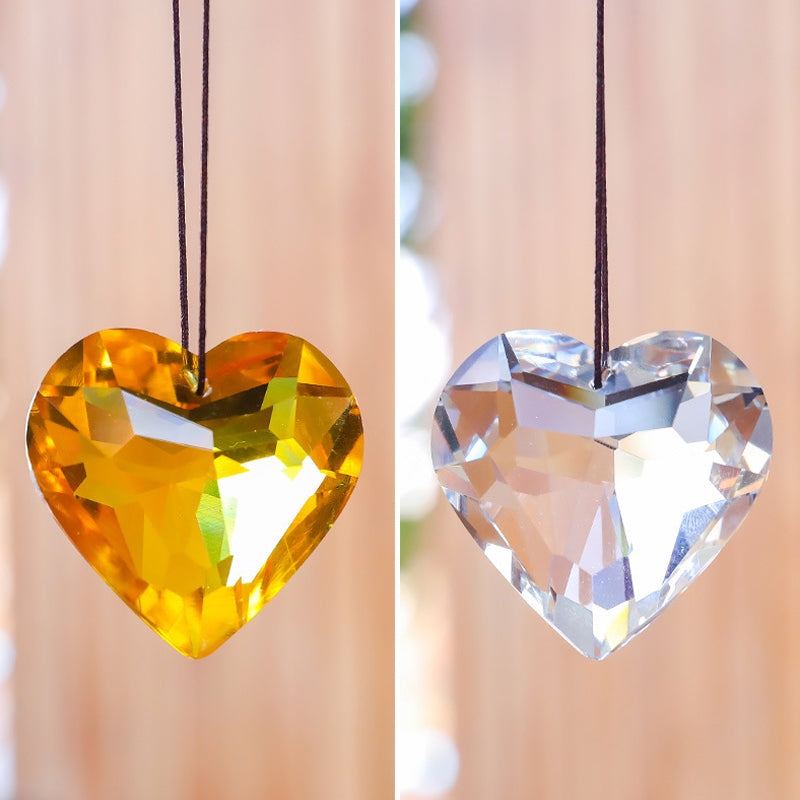 Lisslune | Hanging Heart Sun Catcher Prism Crafts