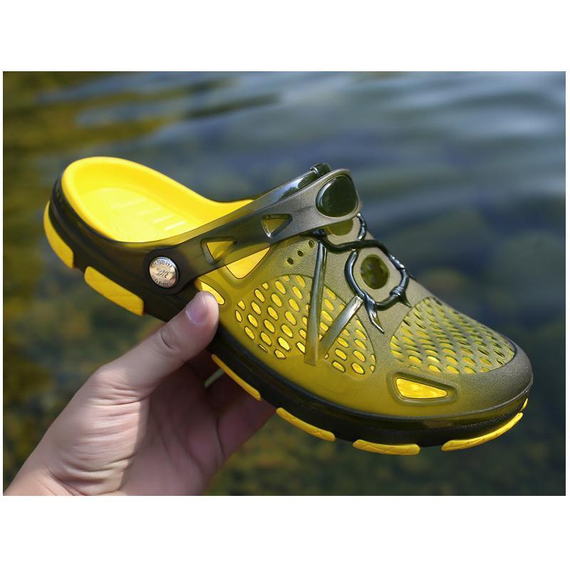 Lisslune | Men's Beach Sandals Breathable Mesh Beach Slippers