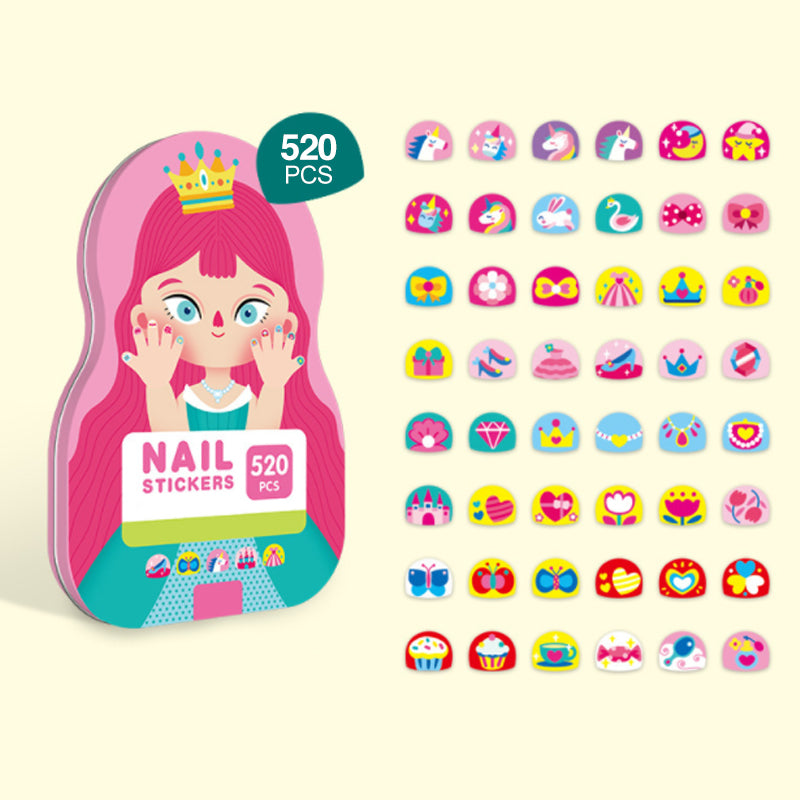 Lisslune | Kids Nail Sticker (520 pieces)