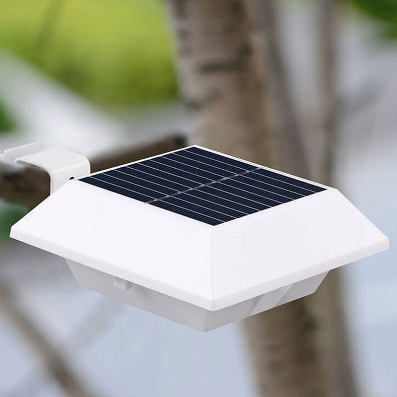Lisslune | Solar UFO Shape Design Fence Light LED Outdoor Wall Lamp