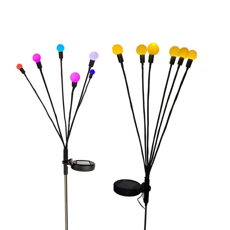 Lisslune | Solar Garden LED Firefly Plug Light