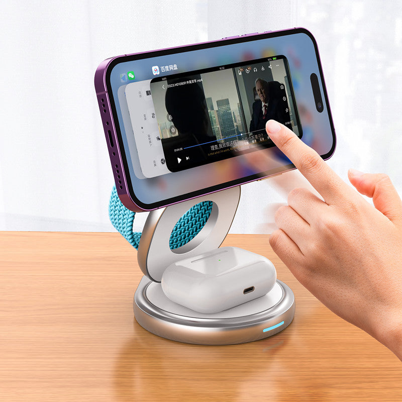 Lisslune | Foldable Wireless Magnetic Charging Stand