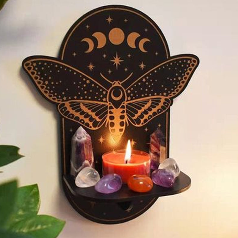 Lisslune | Creative Candle Holder Decoration Made of Wood