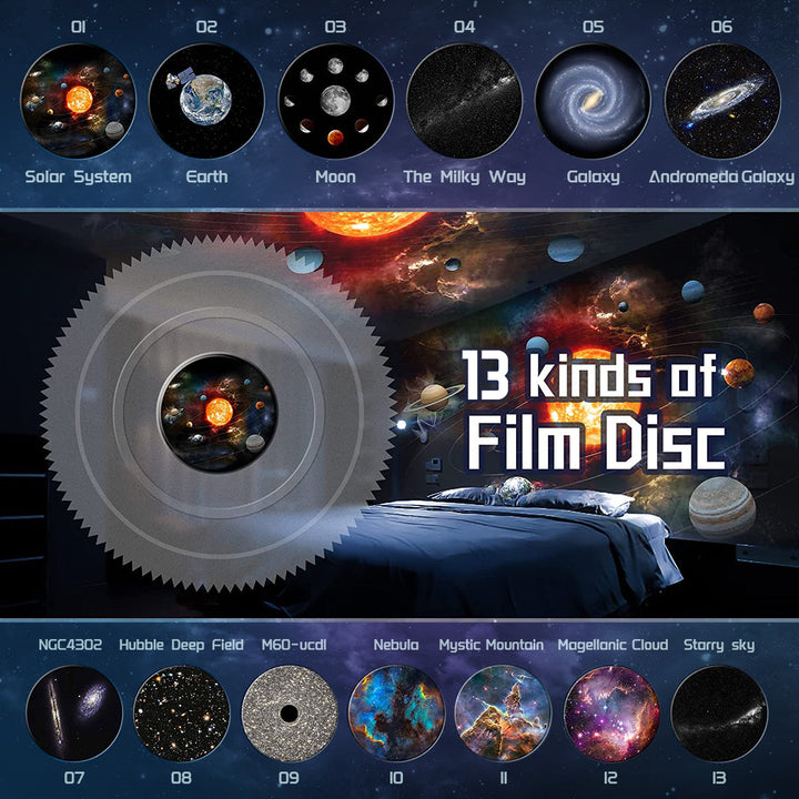Lisslune | CelestiSphere™ 13-in-1 Planetarium Projector