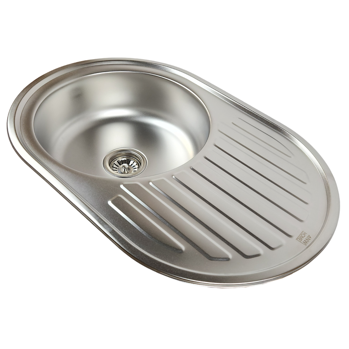 Lisslune | Stainless steel sink satin 77x50x16