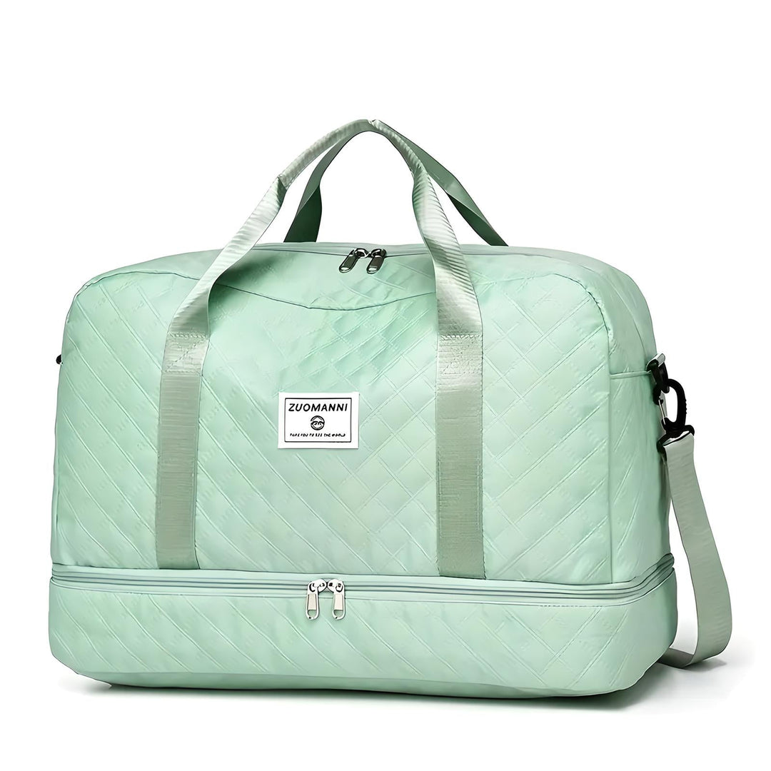 Lisslune | Spacious Weekender Duffle Bag | Water-Resistant, Multi-Compartment & Ideal for Short Trips and Gym Sessions