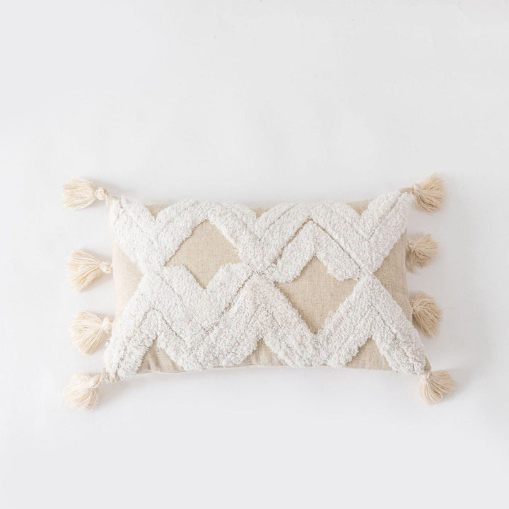 Rynx Bohemian Geometry Tufted Pillow