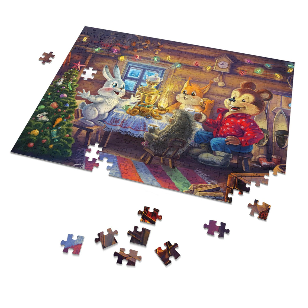 Lisslune | Holiday Cheer Jigsaw Puzzle - Premium Family Fun