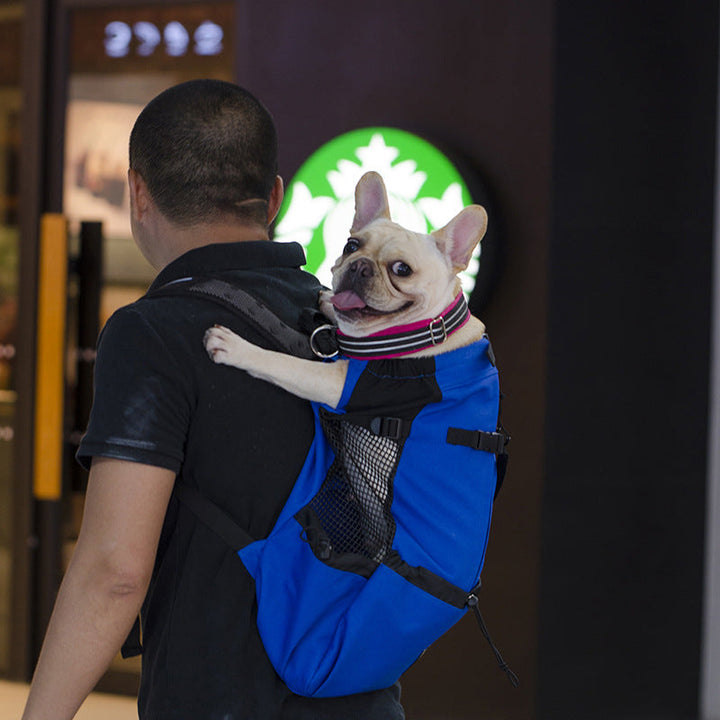 Lisslune | Dog Backpack – Comfortable Carrying Bag for Medium Dogs with Safety Strap and Storage Pockets