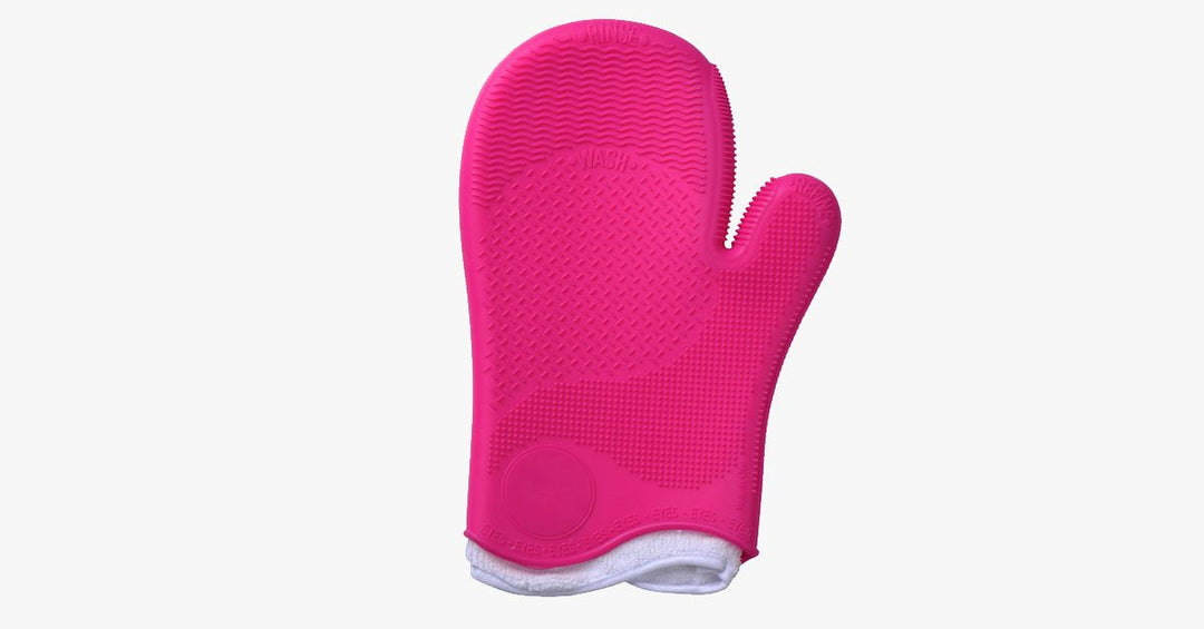 Lisslune | Glove Makeup Brush Cleaner - Clean your makeup brushes conveniently